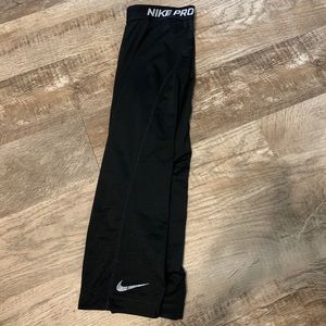 Nike Pro Dri Fit Yoga Pants-Mid calf black